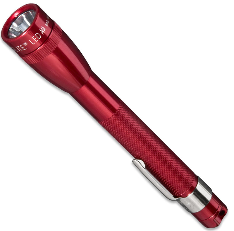 Maglite Mini LED 2-Cell AAA Flashlight Red - SP32036 - NewNest Australia