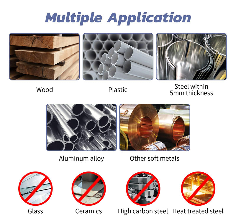 Drill Bit Quick Change 13PCS Hex Shank Drill Bit Set 1/16"-1/4" HSS Industrial Drill bits Impact Drill bits for Metal, Wood, and Plastic 13PCS Drill Bits - NewNest Australia