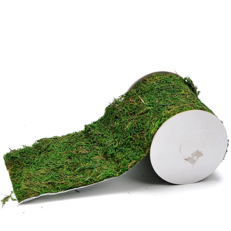 BYHER Roll of Green Moss for Fairy Gardens Wedding Other Arts and Crafts (10x120cm (4" W x 48" L)) 10x120cm (4" W x 48" L) - NewNest Australia