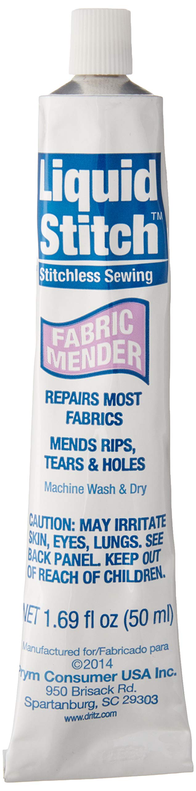 Dritz Liquid Stitch Fabric Mender, 1.69-Fluid Ounce, Clear Fabric Mender Liquid Stitch - NewNest Australia