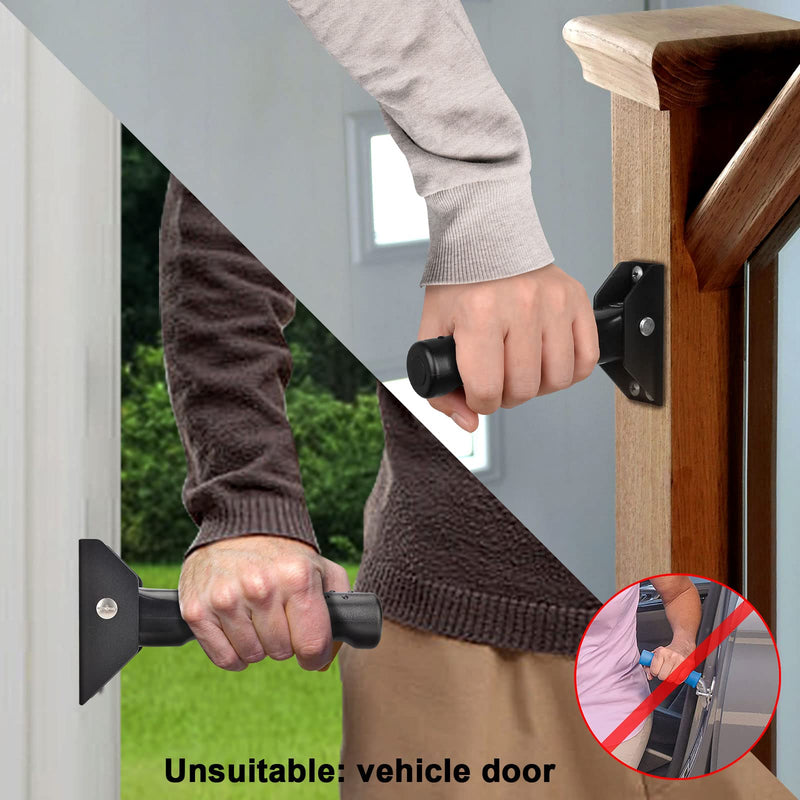 Doorway Assist Handle, Door Grab Bars, Folding Door Grab Rail Handle for Elderly Assistance or People Who Need Mobility Assistance, Easy to Install - NewNest Australia