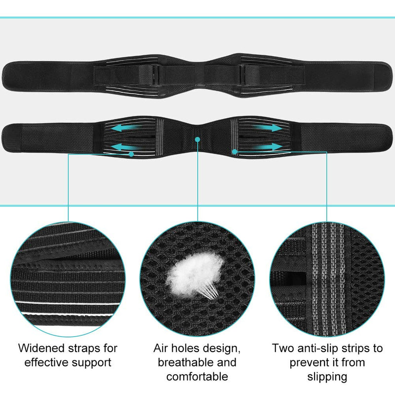 Yosoo Health Gear SI Joint Belt, Sacroiliac Belt Hip Support with Elastic Compression Strap, Sacroiliac Band Men and Women Back Brace for SI Joint, Pelvis, Hip, Groin, Lower Back (S/M) S/M - NewNest Australia