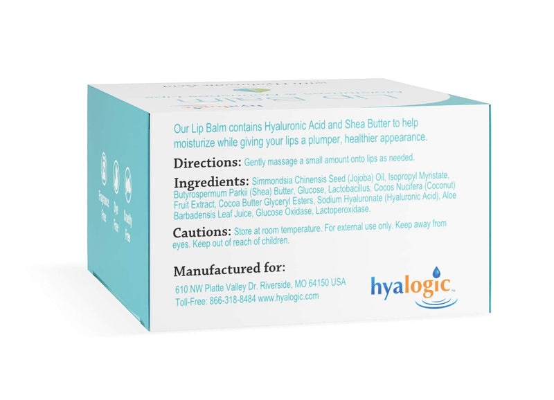 Hyalogic HA Lip Balm, 14g - NewNest Australia