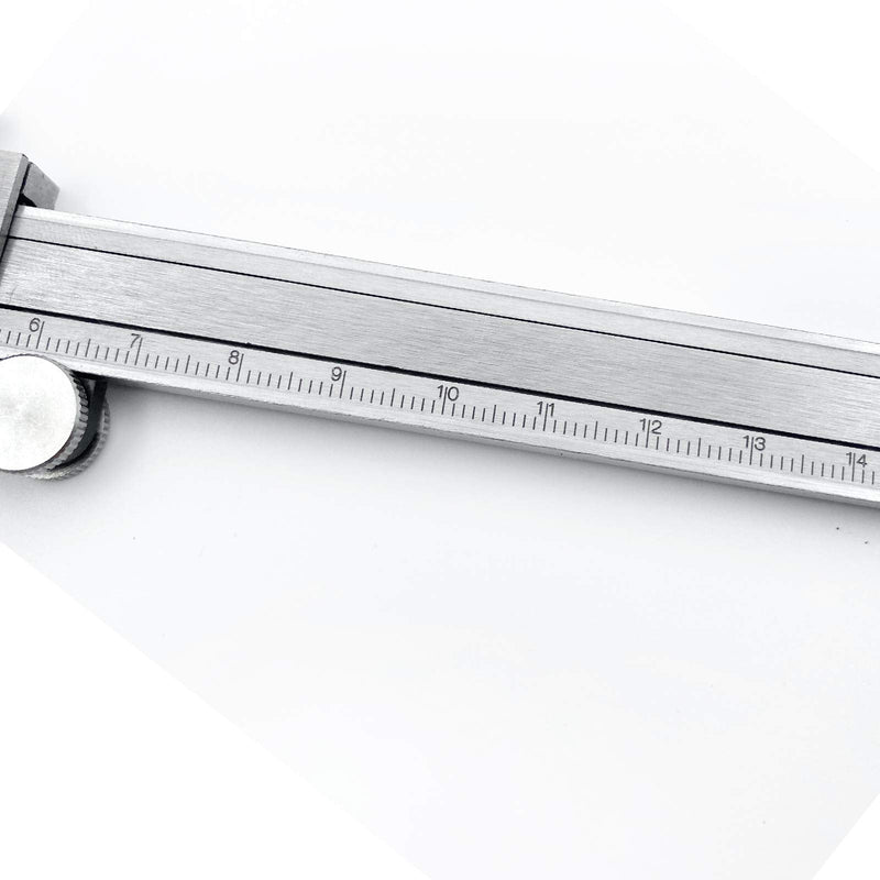 LYFJXX Dial Calipers 0-15cm(0-6") Range with 0.02mm (0.001" )High Precision Industry Stainless Steel Vernier Caliper Shockproof Metric Measuring Tool - NewNest Australia