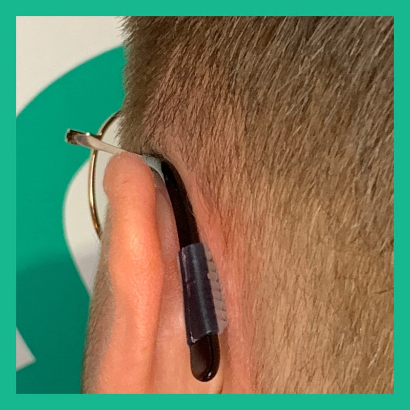 Eargrip Non-Slip Cover For Glasses Arms As Stopper Of The Glasses Temple Ends. Rubber Slip Stop For Reading Glasses, Sports Glasses Or Sunglasses, Non-Slip Holder Of The Ear Frame - NewNest Australia