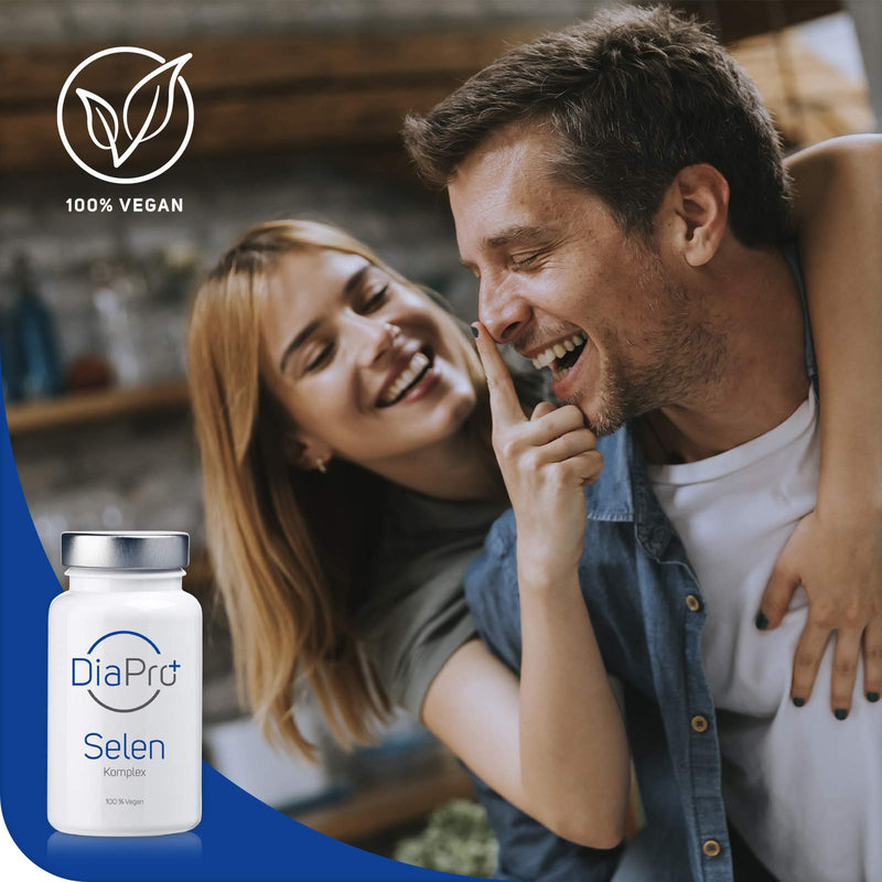 Diapro Selenium Complex 365 High Dose Selenium Tablets With 200 Mcg Selenium Per Tablet With Selenium Methionine And Sodium Selenite Yearly Supply 100% Vegan Laboratory Tested - NewNest Australia
