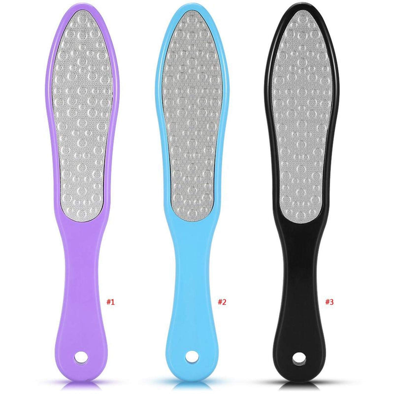 Foot Rasp, Professional Foot File Callus Remover Double Sided Rasp Grinding Long Lasting, Removes Dead Skin Calluses for Extra Smooth and Foot Beauty (Purple) Purple - NewNest Australia
