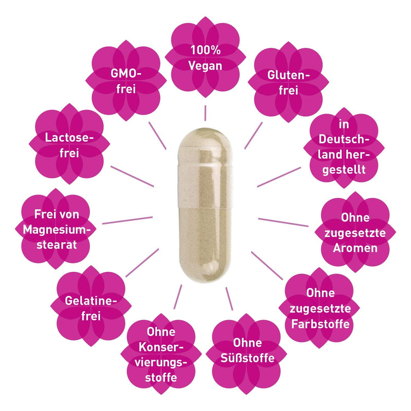 Madena Symbio Intestinal Bacteria, Cultures Complex With Lactobacillus And Bifidobacterium Bifidum Cultures, Inulin Synergy 1, Vitamin C, 50 Vegan Capsules, To Strengthen The Immune System, 50 Pieces (Pack Of 1) - NewNest Australia
