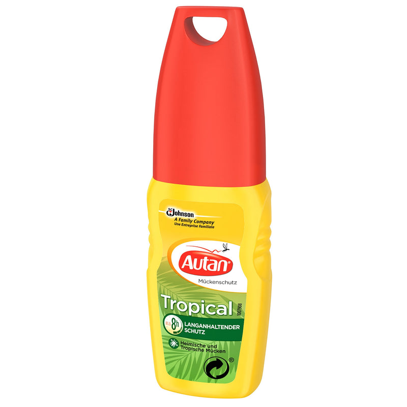 Autan Tropical, mosquito repellent, pump spray, pack of 1 (1 x 100 ml) - NewNest Australia