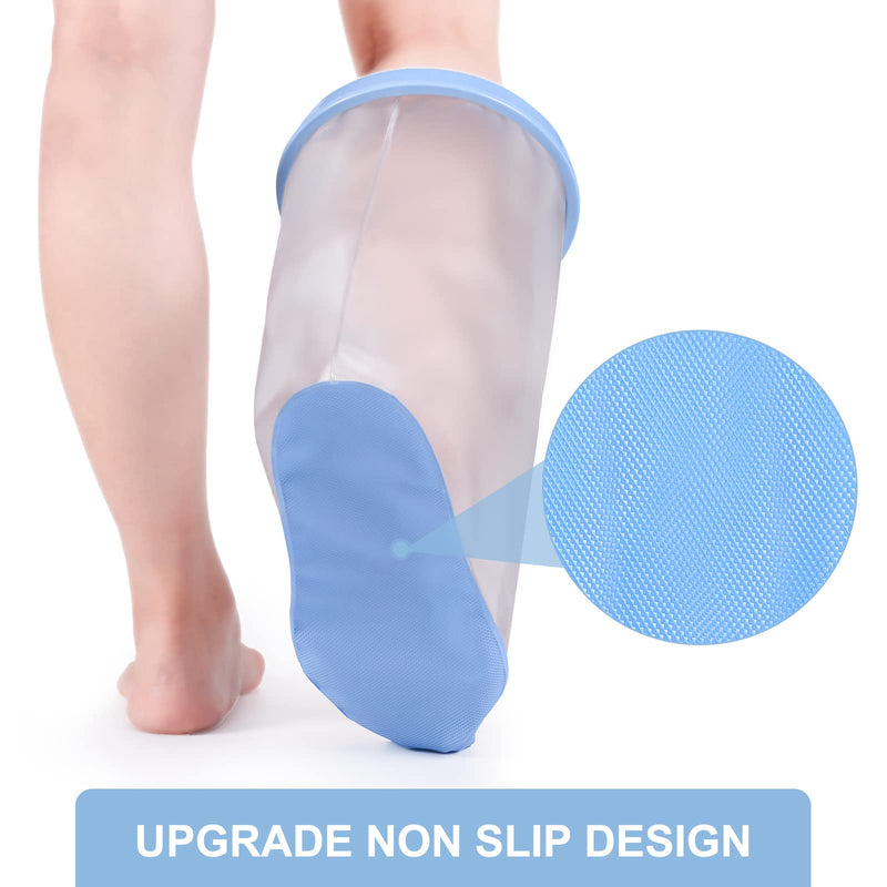 Fasola Shower Protection Foot Non-Slip, Bandage Protection Waterproof Adults for Broken Toes, Ankles, Burns, Reusable Cast Protection Foot Keep Wounds and Bandages Dry While Bathing S - NewNest Australia