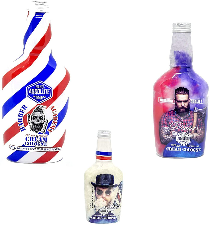 Nano Absolute After Shave Cream Cologne Lotion Men 400 Ml Men'S Balm After Shaving Wet Shaving Nourishes And Cools Balm Cream Men'S Care Sensitive Skin (Hipster) - NewNest Australia