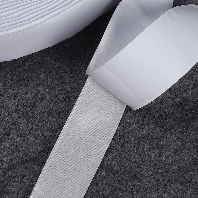 82 Feet /25m White Self Adhesive Hook and Loop Tape Sticky Back Fastening Tape, Self-Adhesive Tapes for Stationery and Household Purposes - NewNest Australia