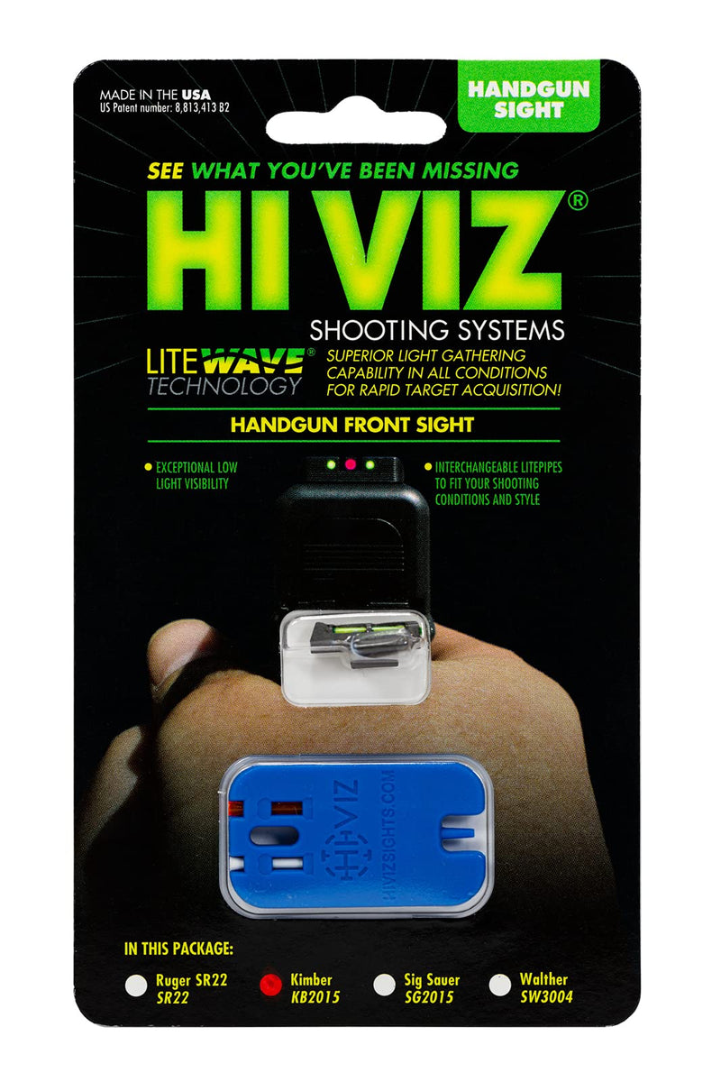 HIVIZ KB2015 Kimber Interchangeable LITEWAVE Front Handgun Sight - NewNest Australia