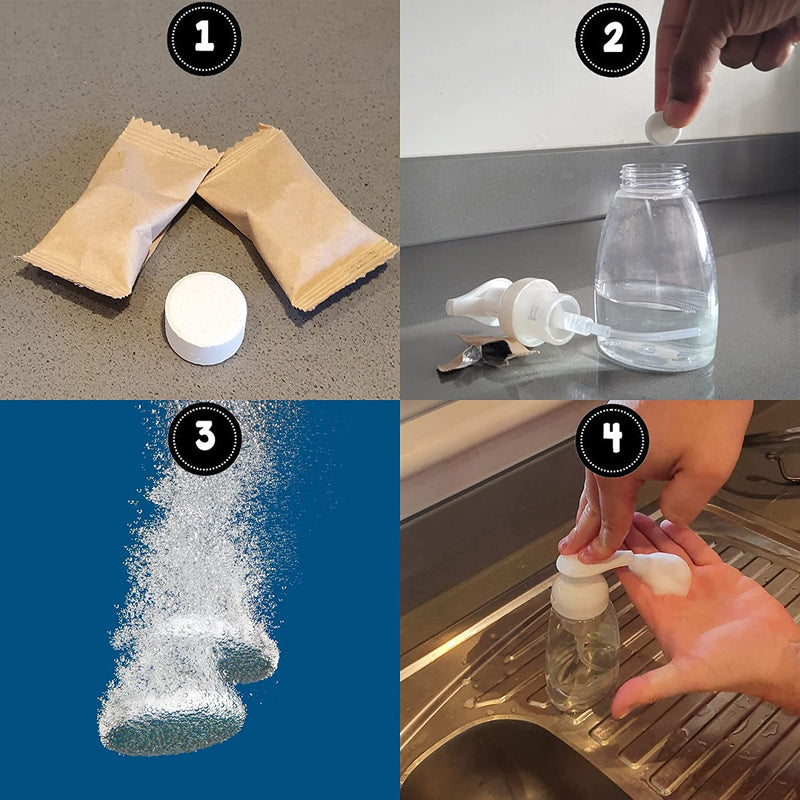 Hand Soap Tablets. Fresh Aloe Vera Scent. Pack of 10. Foaming Effervescent Liquid Soap Tabs Eco Foam for Hands & Body Washing (Aloe Vera, 10) 10 Aloe Vera Soap Tablets - NewNest Australia