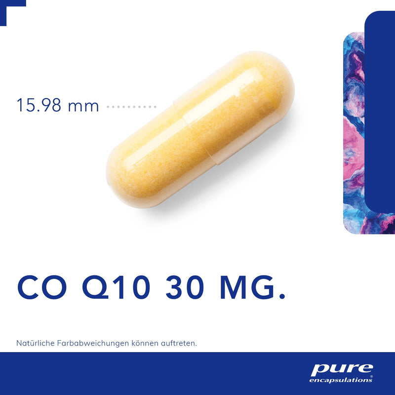 Pure Encapsulations - CoQ10 30 mg - Coenzyme Q10 in its biologically active form - 60 capsules - NewNest Australia