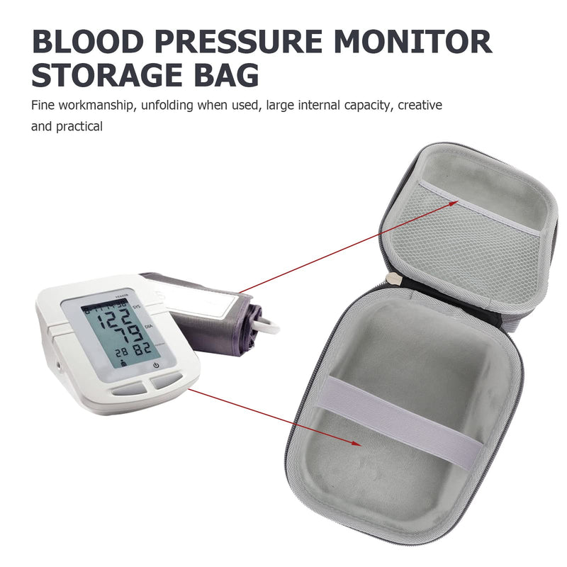 Blood Pressure Cuff Monitor Case Pressure Meter Storage Pouch Outdoor Handbag Travelling Cosmetics Holder Upper Arm Blood Pressure Monitor Case - NewNest Australia