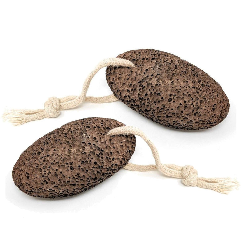 Revitale Natural Volcanic Lava Pumice Foot Stone - Pedicure Scrubber & Hard Dead Skin/Callus Remover (2 Pack) 2 Pack - NewNest Australia