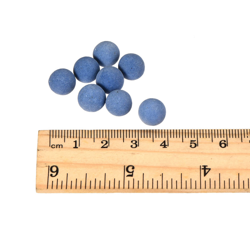 MECCANIXITY Clay Pebbles 9-10mm 0.22 lbs Blue Gardening Potted Balls for Hydroponic Growing, Vases Supplies, Bonsai Decor - NewNest Australia