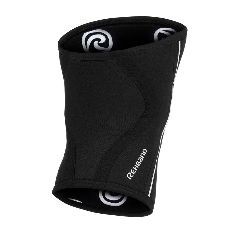 Rehband Knee Support 3 Mm Neoprene, Lightweight Knee Support For Men And Women, Bandage Knee For Endurance Sports, Breathable Sports Bandage, Colour: Black, 1 Pair, Size: L - NewNest Australia