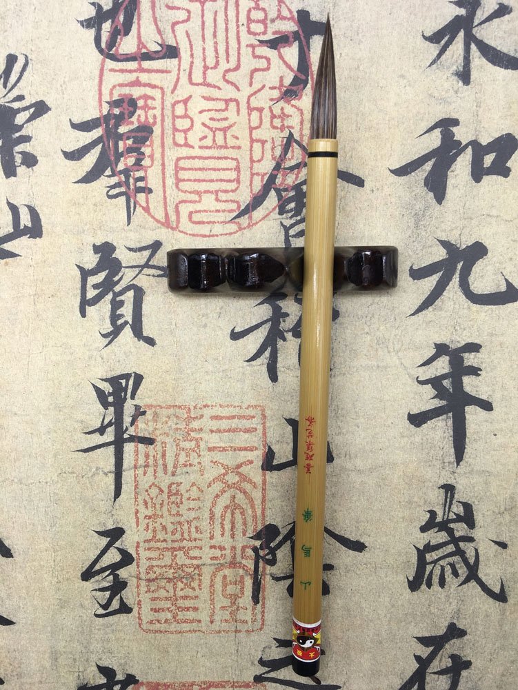 Easyou Hu Brush Chinese Brush for Calligraphy and Sumi Drawing Pure Horse Hair - NewNest Australia