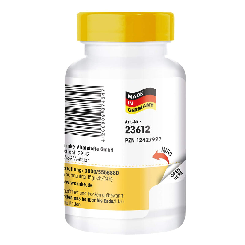 Hyaluronic acid 100mg - 120 tablets - vegan | Warnke vital substances - NewNest Australia