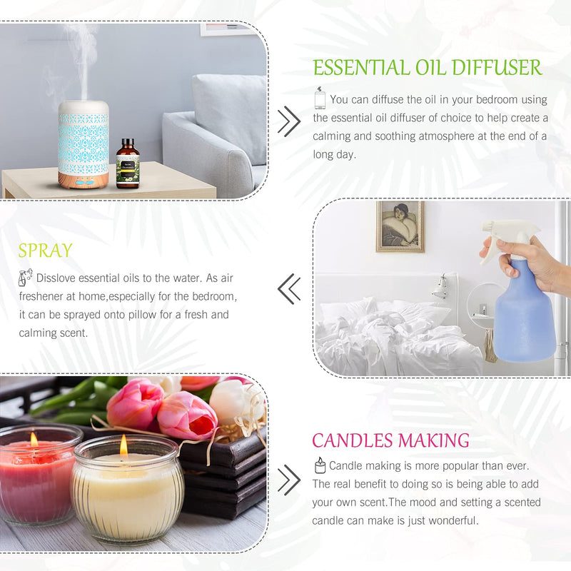 Salking Gardenia Oil 120 Ml, Natural Gardenia Essential Oil For Aroma Diffuser, Natural Fragrance Oil For Oil Burners, Humidifier, Massage, Soap, Candle Making, Gifts For Women - NewNest Australia