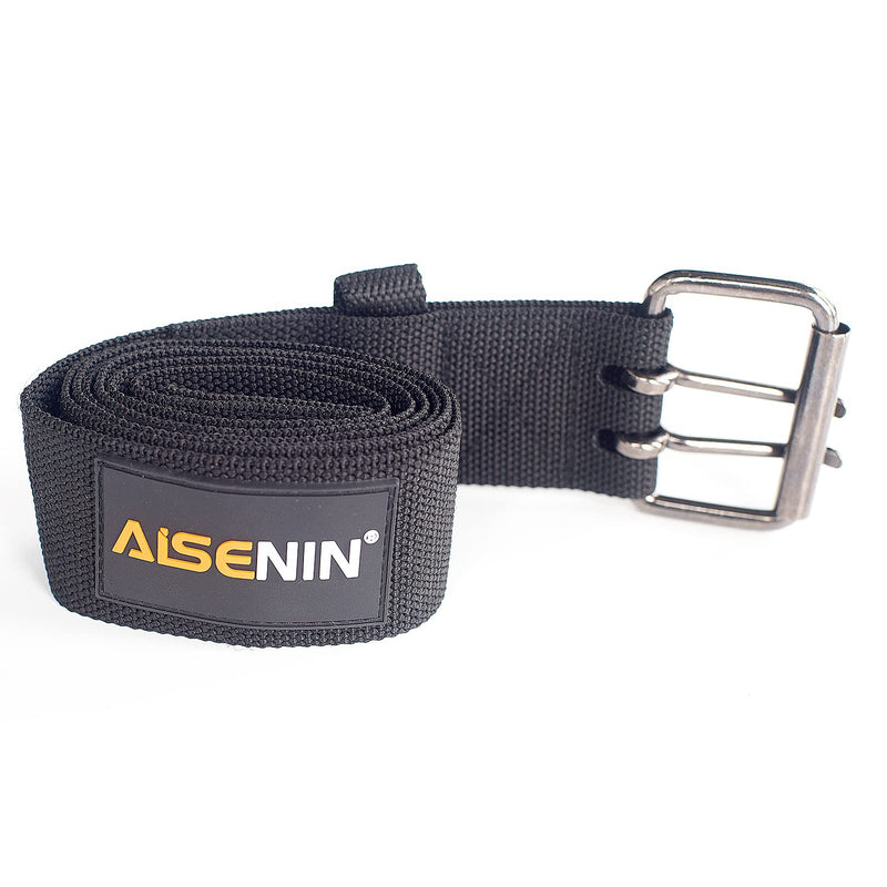 AISENIN 2 inch Padded Tool Belt Work Tool Belt for Heavy Duty Work(Black) Black - NewNest Australia