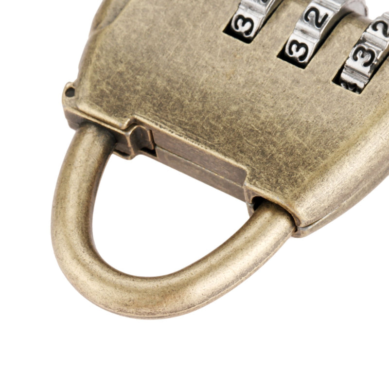 Vintage Combination Lock, Decorative Password Padlock, Lock Head Digital Number Code Lock for Cabinet Jewelry Gift Wooden Box - NewNest Australia