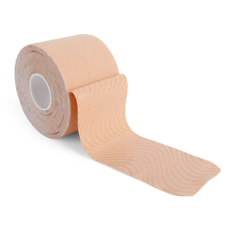 Kinesiology Tape Precut - K Taping Strips - Cintas Kinesiologicas for Pain Relief, Muscle Support & Injury Recovery, Waterproof, Breathable, Latex Free, 2 Inch x 16.5 feet (3 Rolls Pack) Beige,black,blue - NewNest Australia