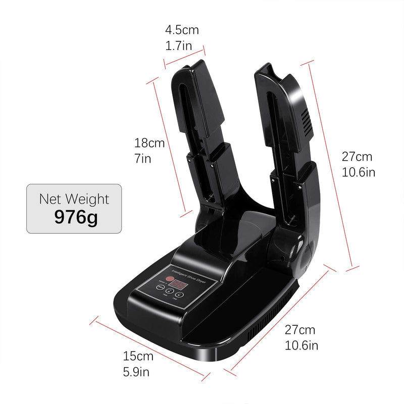 upstartech Shoe Dryer, Electric Boot Dryer Foot Warmer Intelligent Timing Folding Dehumidification Deodorant - NewNest Australia