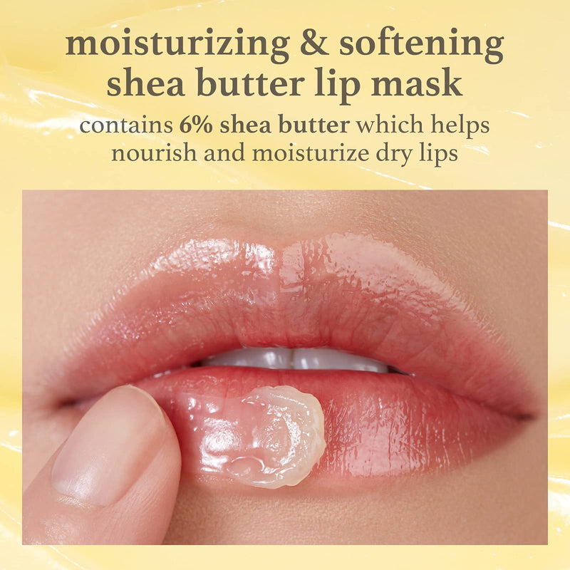 NOONI Applebutter Lip Mask with Shea Butter, Botanical Waxes, and Vitamins A,C & E | Moisturizing Overnight Lip Mask | Korean Skincare for Cracked Lip Repair | Cruelty-free, Formulated without Glutens and Parabens 0.42 Ounce (Pack of 1) - NewNest Australia