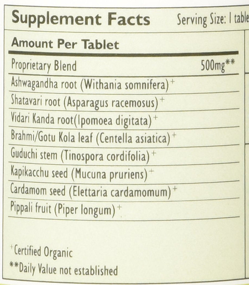 Banyan Botanicals Healthy Vata - USDA Organic, 90 Tablets - Grounding & Nourishing - Balances Vata Dosha* - NewNest Australia