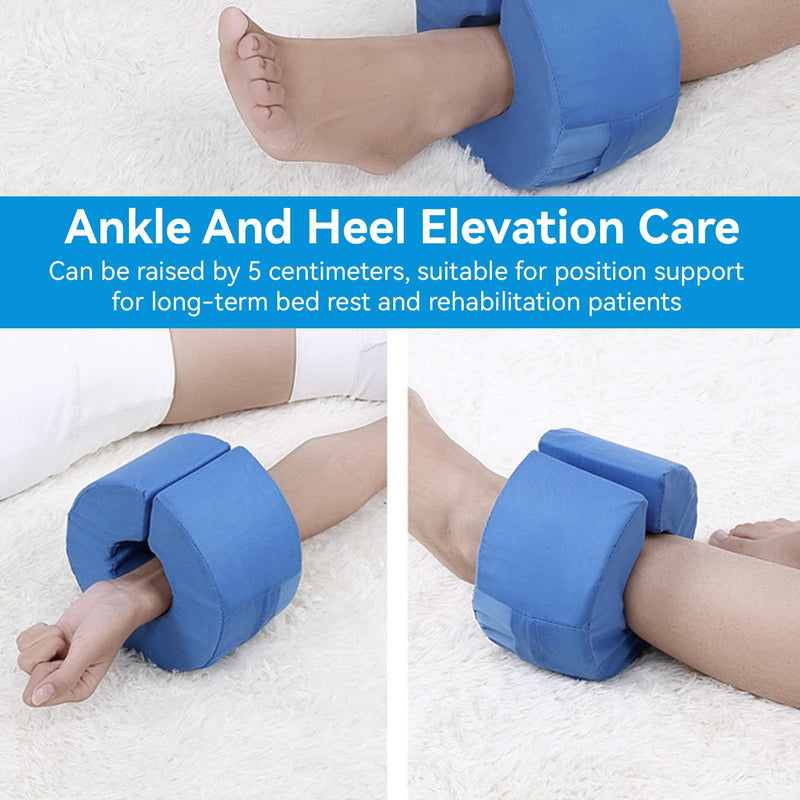 Agatige Leg Foot Lifting Cushion, Foam Anti-Decubitus Ankle Cushion Hand Support Leg Support Cushion for Prevention of Bed Pain, Foot Ulcers, Sleep Surgery Recovery - NewNest Australia