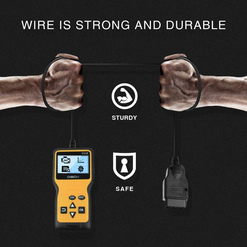 ATDIAG OBD2 Scanner, Car Engine Code Reader Enhanced Universal Car Engine Fault Code Reader, OBD II Scanner CAN Automotive Diagnostic Scan Tool for All OBD II Protocol Cars Trucks Since 1996 - NewNest Australia