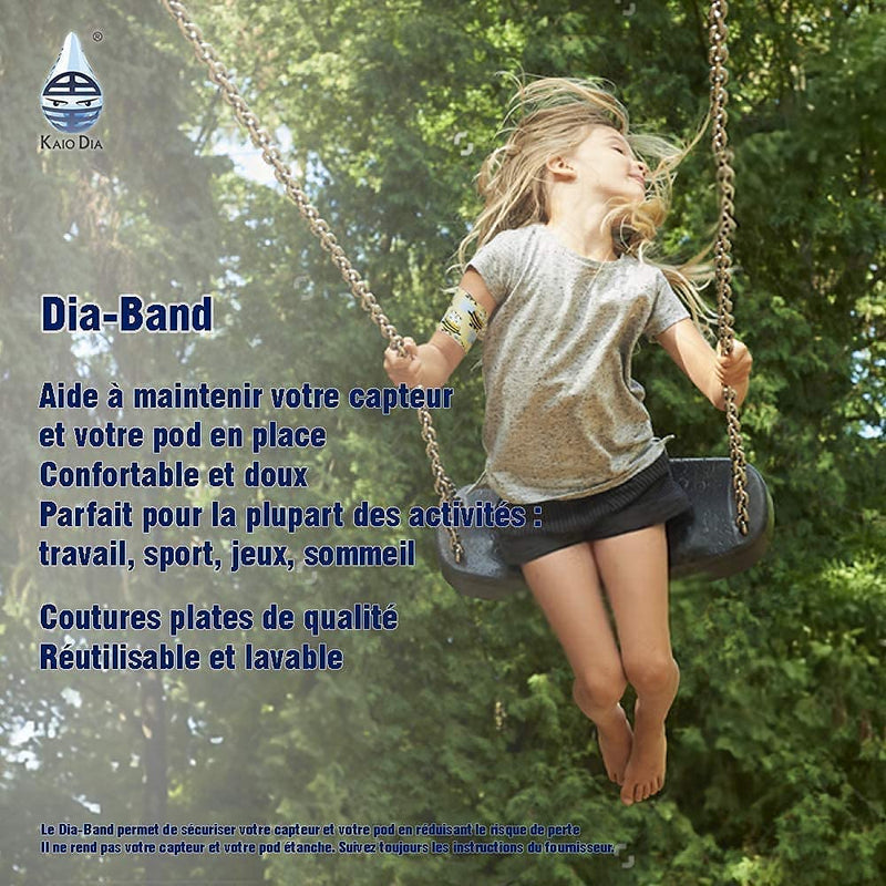 Slide Band Children, Glucose Sensor Protection Bracelet Freestyle Libre, Medtronic, Dexcom Or Omnipod - Comfortable Reusable Diabetic Tape (Junior.S (18-20 Cm) - NewNest Australia