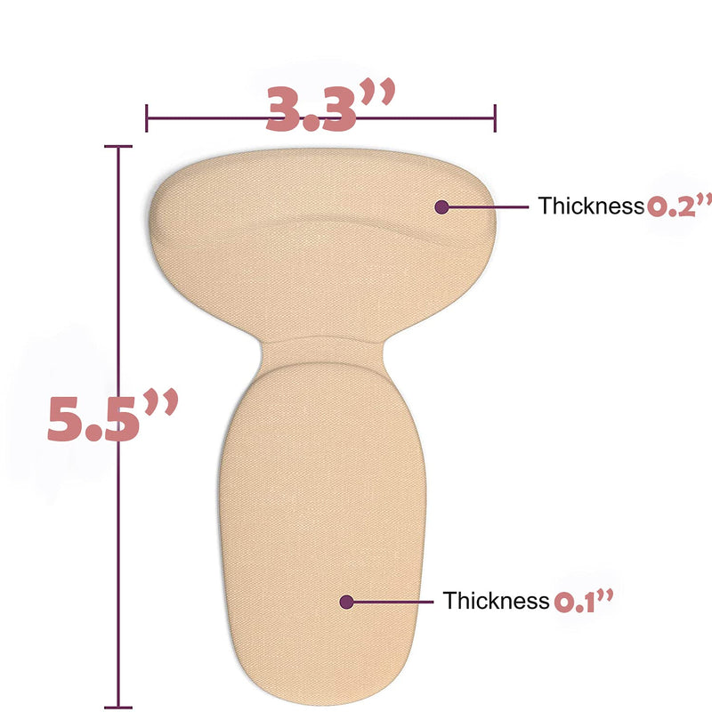 6 Pairs Heel Grips Metatarsal Pads - Shoe Insoles Gel Heel Pads for Ladies Shoes Too Big, Heel Shoe Grip Liner Self Heel Inserts Cushion Pads Stickers Foot Care Protector - Back of Heel Protector - NewNest Australia