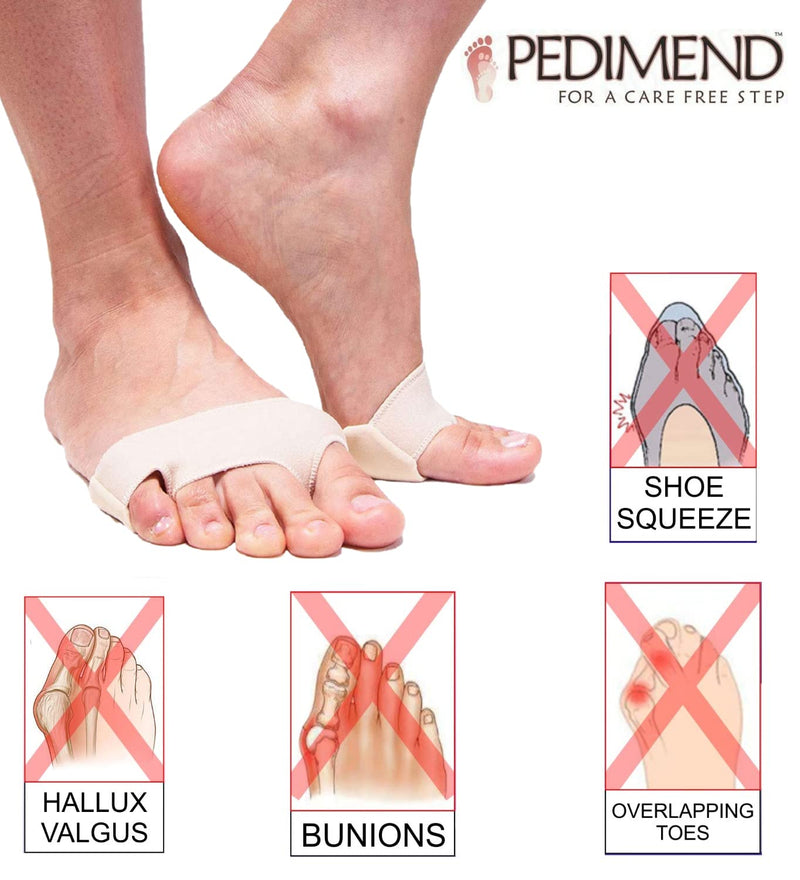 Pedimend Sesamoiditis Pain Relief Treatment Pad (2 Pair), Gel Cushions For Feet, Ball of Foot Cushions, Mortons Neuroma Metatarsal Support Pads, Orthotic Shoe Inserts, Foot Care - NewNest Australia