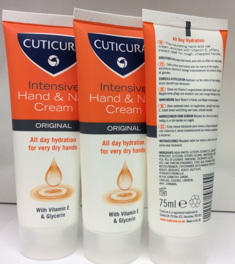 3X CUTICURA SKIN BALANCE DRY SKIN INTENSIVE HAND & NAIL CREAM 75ML RESCUE REPAIR by Cuticura - NewNest Australia