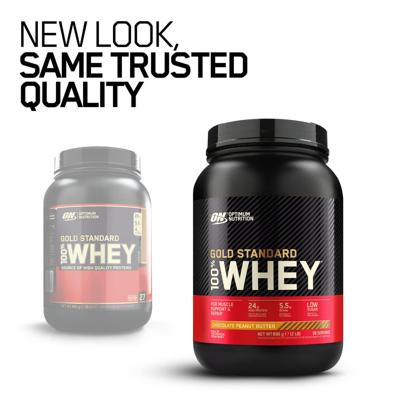 Optimum Nutrition Gold Standard Whey Protein, Muscle Building Powder With Naturally Occurring Glutamine and Amino Acids, Cookies and Cream, 28 Servings, 896 g, Packaging May Vary Cookies & Cream - NewNest Australia