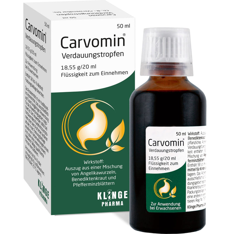 Carvomin digestive drops, 50 ml solution - NewNest Australia