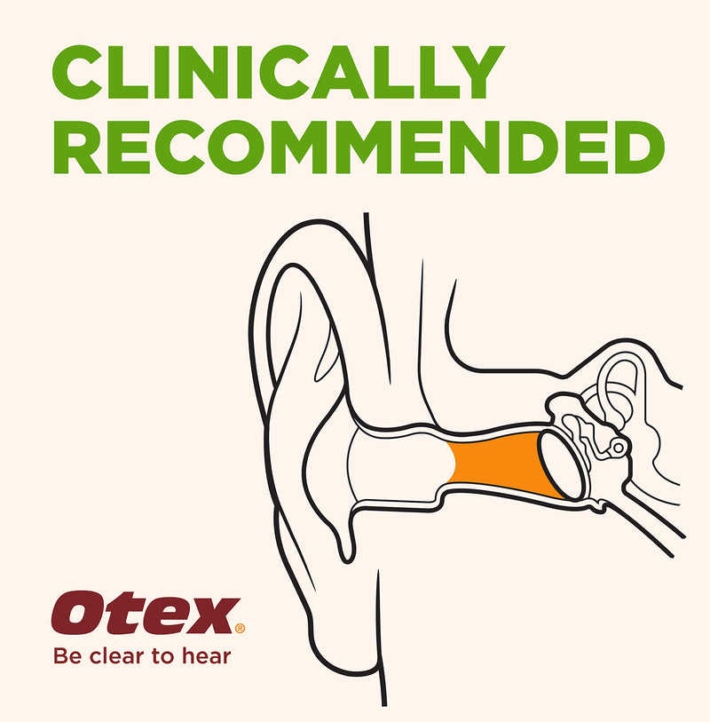 Otex Olive Oil Ear Drops For Natural, Gentle Removal of Excessive, Hardened Ear Wax. Bottle with Dropper Applicator, 10 ml (Pack of 1) Single - NewNest Australia