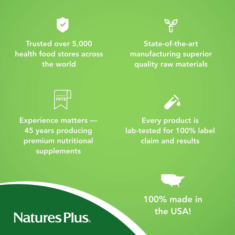 NaturesPlus KalmAssure Magnesium Supplement - 420mg Highly Bioavailable Natural Magnesium Citrate - Energy and Stress Relief for Mind and Body - Vegan, Gluten Free - 120 Capsules - NewNest Australia