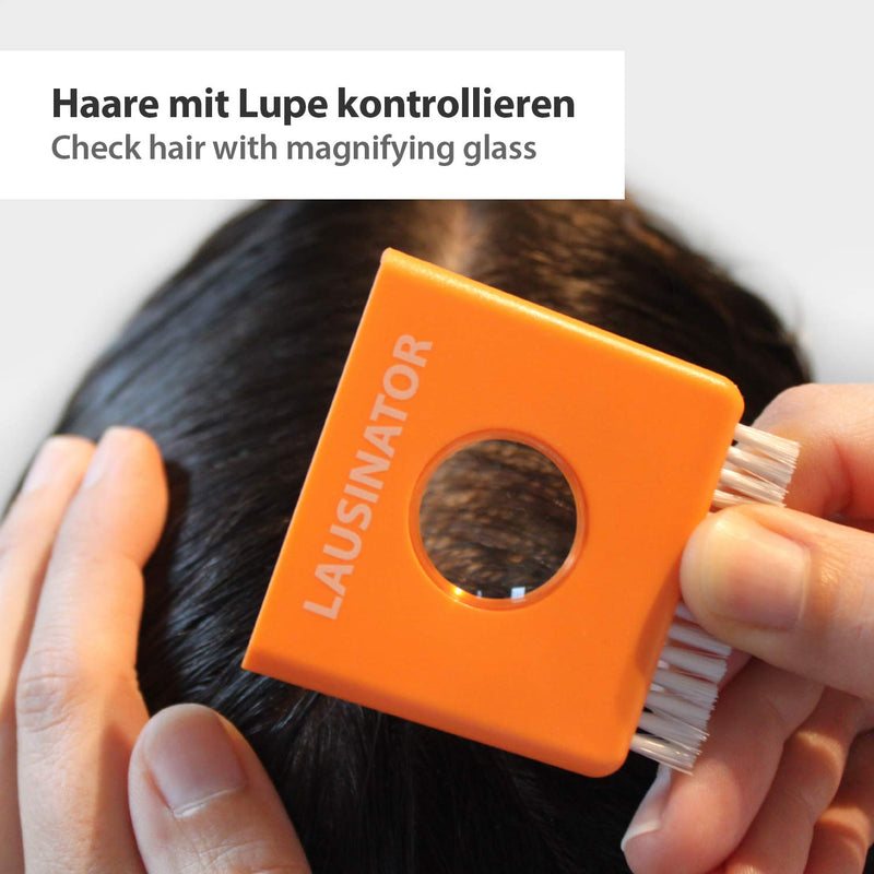 Original 3 In 1 Metal Human Lice Comb Lausinator Nit Comb Extra Fine - Children And Adults - Now With Lice Guidebook To Download (English Language Not Guaranteed) - NewNest Australia