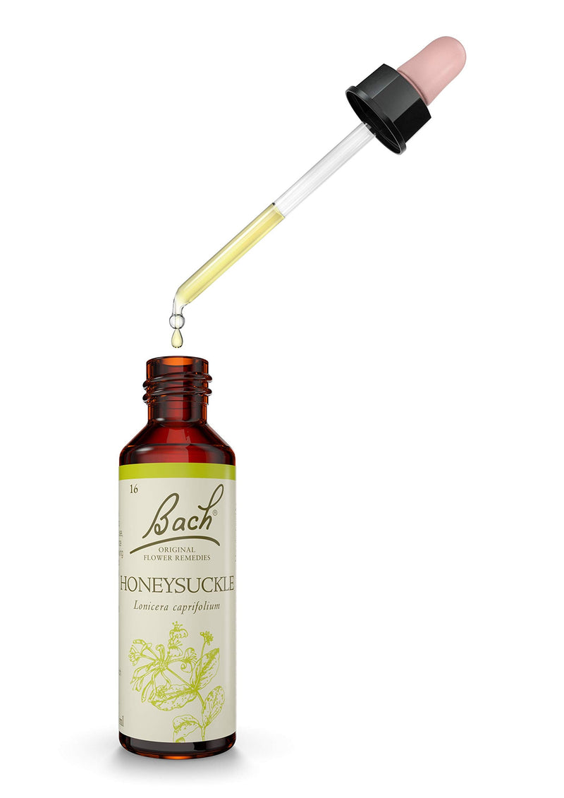 Bach Original Flower Remedies, Honeysuckle Flower Essences, Emotional Wellness, Vegan Formula, Easy to Use, Bach Original Flower Remedy, 1 Dropper Bottle x 20 ml, Natural Remedy - NewNest Australia