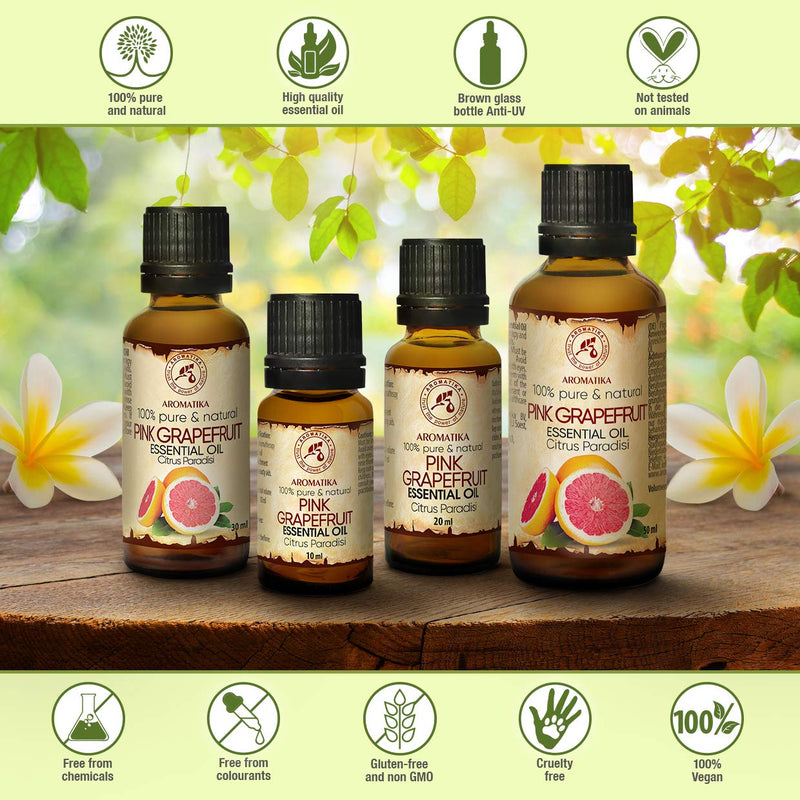 Grapefruit Oil 30 Ml - Citrus Paradisi - South Africa - 100% Pure & Natural Grapefruit Oil For Good Sleep - Wellness - Beauty - Aromatherapy - Spa - Aroma Diffuser - Oil Burner - Room Fragrance - NewNest Australia