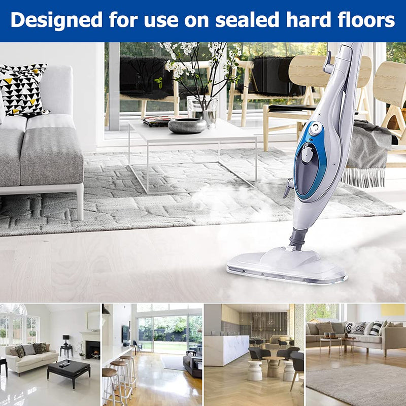 10 Pack Replacement Steam Mop Pads Compatible for PurSteam ThermaPro 10-in-1 - NewNest Australia