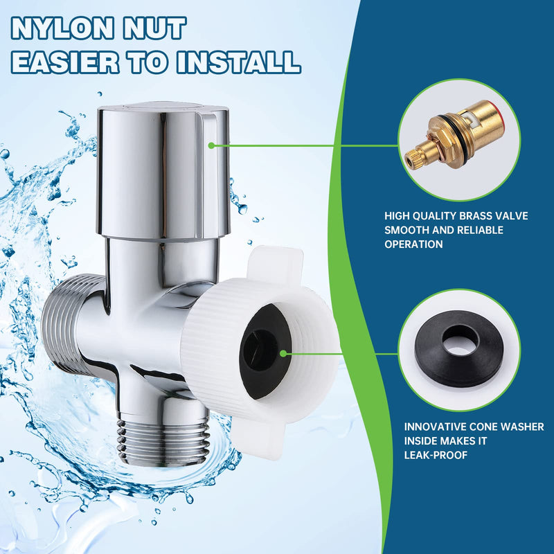 Handheld Bidet Sprayer for Toilet, Fekivasy Bidet Sprayer Muslim Shower Bathroom Water Spray Jet Spray Diaper Sprayer Feminine Hygiene Cleaning Premium Stainless Steel - NewNest Australia