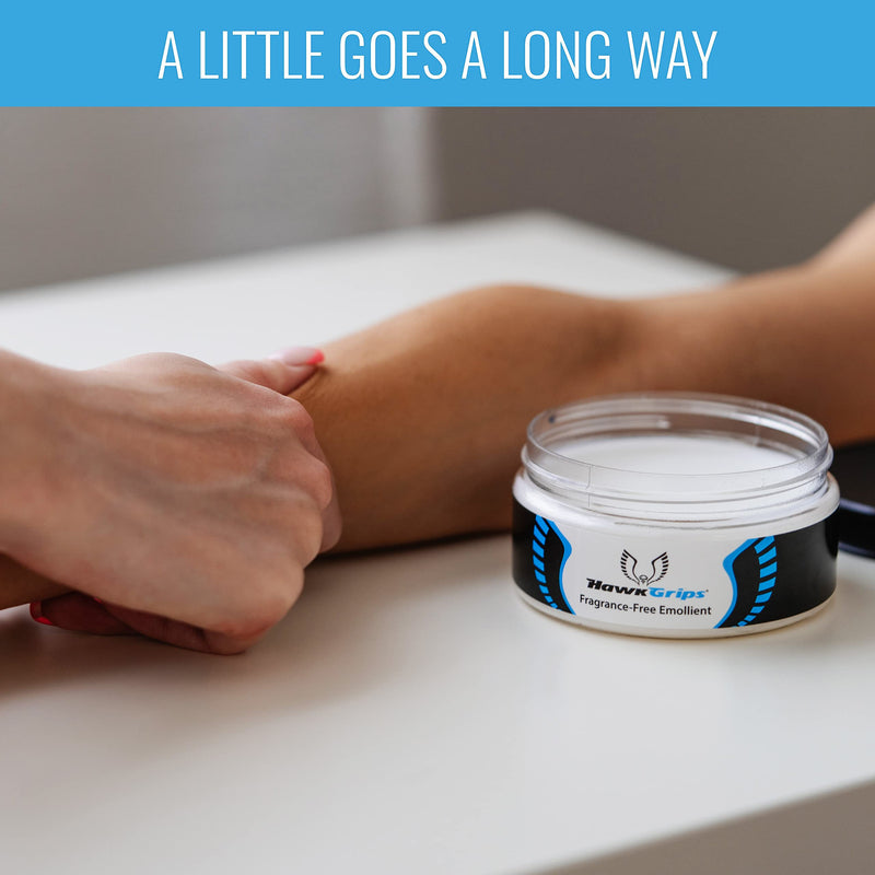 HawkGrips Massage Cream Emollient - Oil-Based Deep & Soft Tissue Application, Physical Body & Muscle Therapy, Safe & Clean Ingredients, Use with Hands & Tools - Unscented, Single Jar (8oz) 1 - NewNest Australia