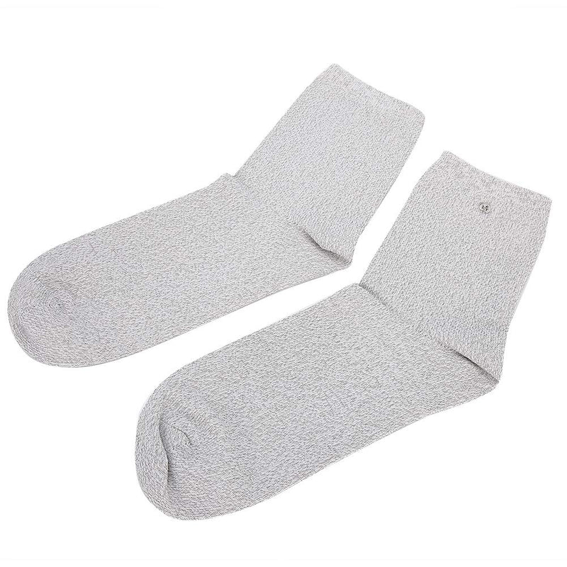 1 Pair Therapy Socks, Conductive Socks Electrode Socks to Massage Tired Feet, Used with TENS Machine Physiotherapy Instrument (NOT Included)(Long Electrode Socks) Long Electrode Socks - NewNest Australia