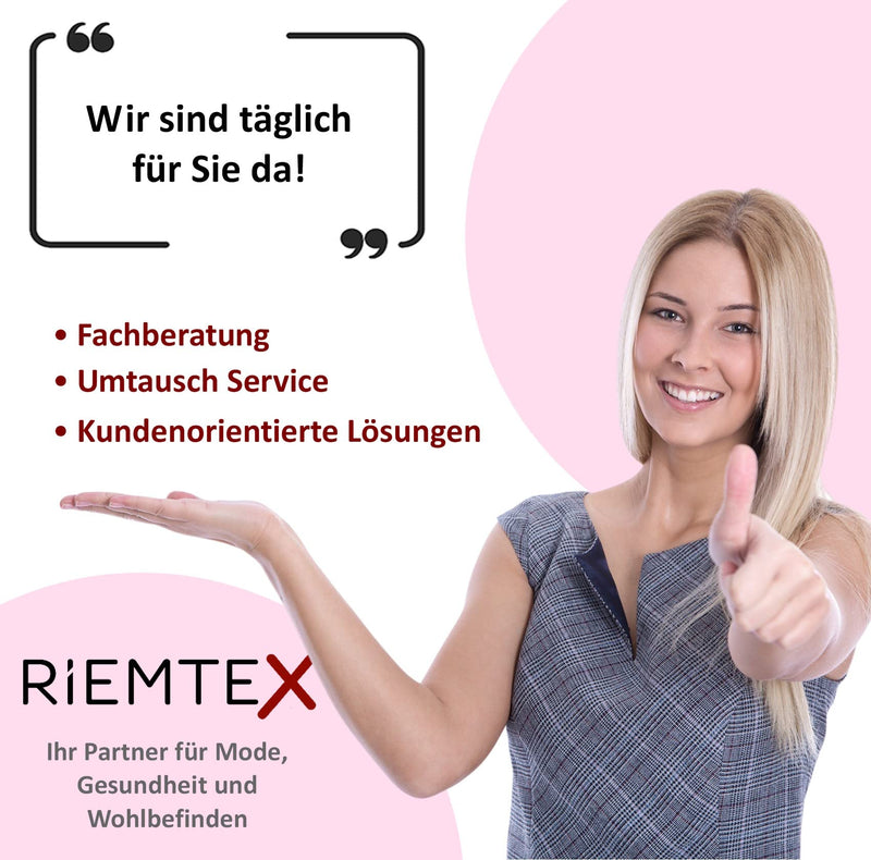RIEMTEX PREMIUM compression stockings class 2 CCL2 23-32 mmHg with open toe thigh stockings women men caramel size 3 - NewNest Australia